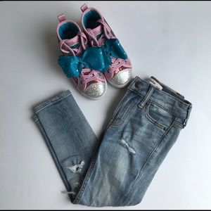 Abercrombie Kids High Rise Jeggings